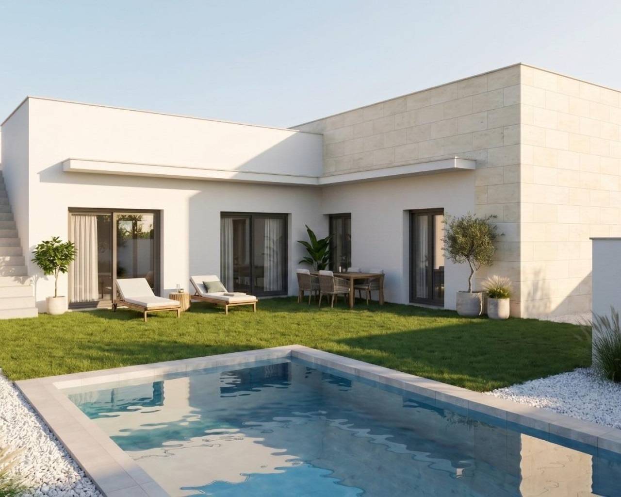 Nueva construcción  - Villas - Mazarron - Country Club