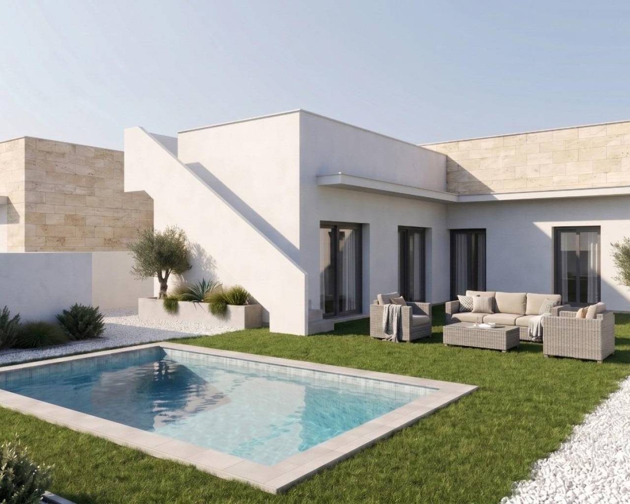 Nueva construcción  - Villas - Mazarron - Country Club