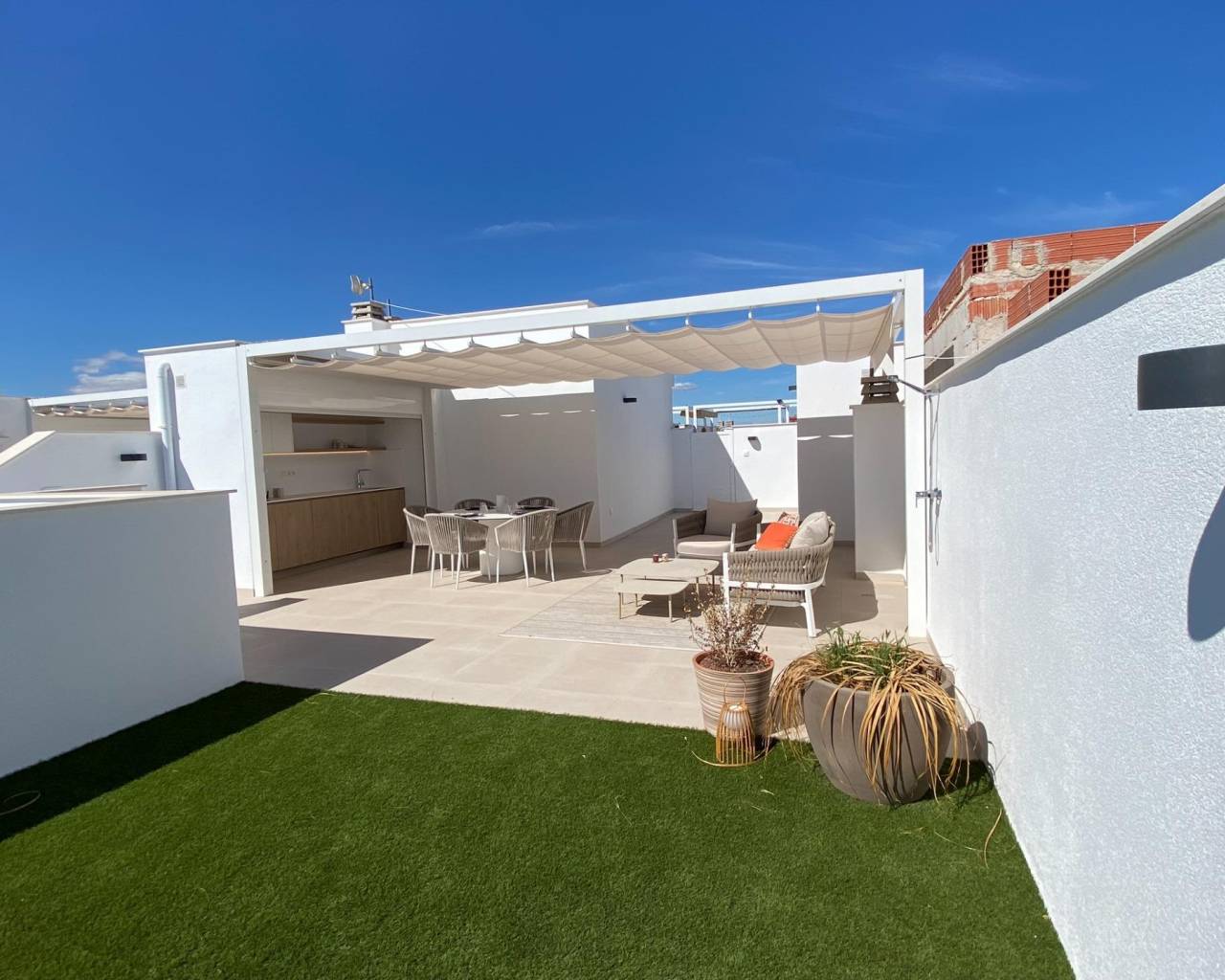 New Build - Bungalow  / Townhouse - Pilar de La Horadada - pueblo