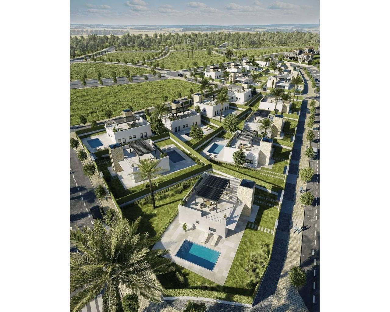 New Build - Villas - Lorca - Jardines de Almenara