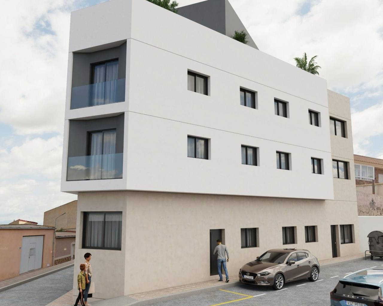 Nouvelle construction - Appartements - Mazarron - pueblo
