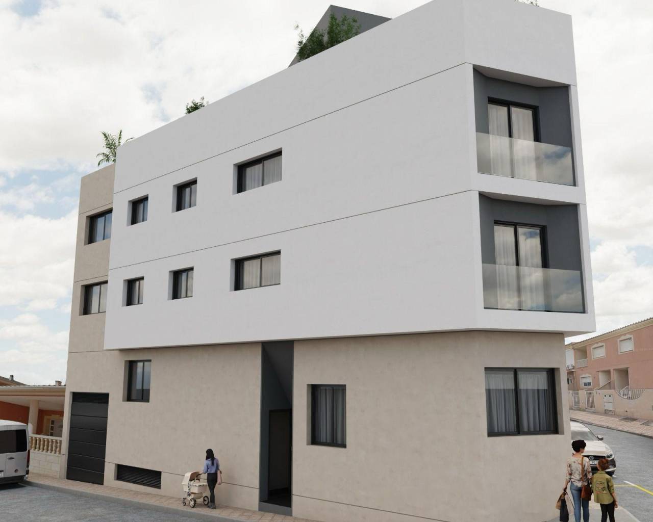 Nouvelle construction - Appartements - Mazarron - pueblo