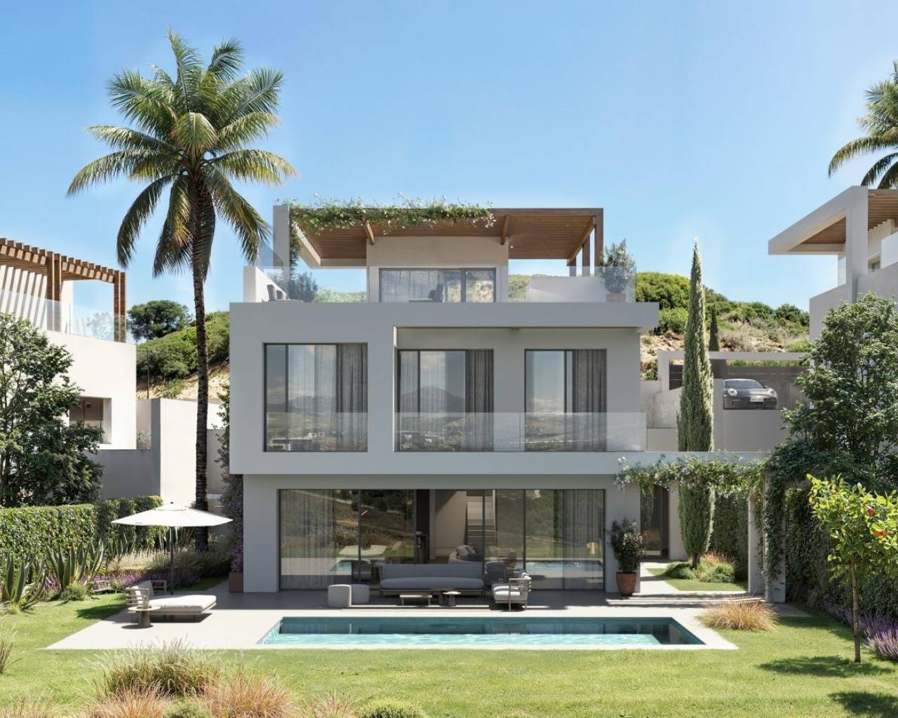 New Build - Villas - Casares - Finca Cortesín