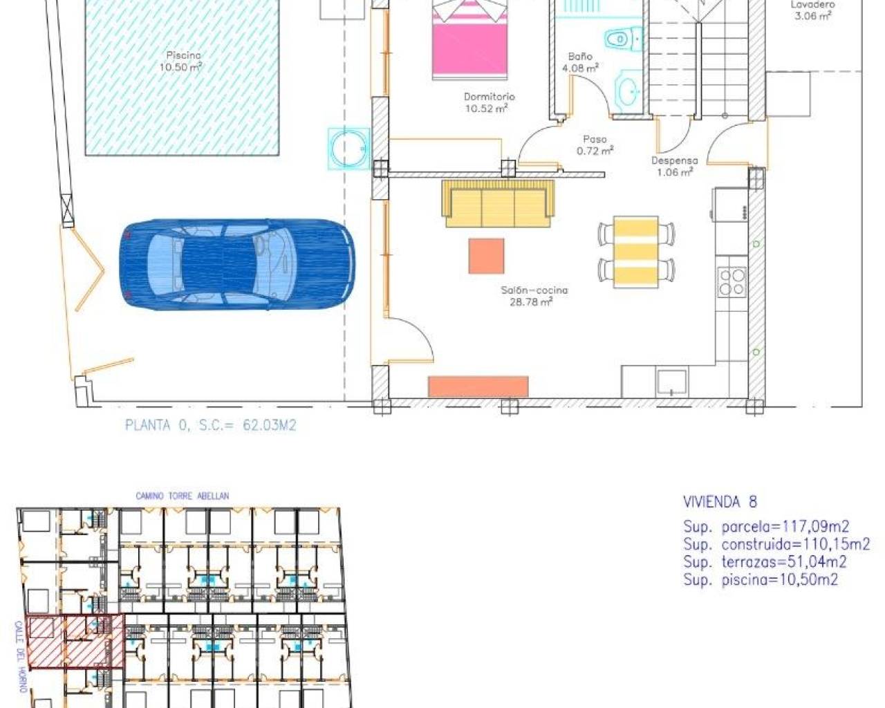 Nouvelle construction - Bungalow  / Townhouse - Avileses