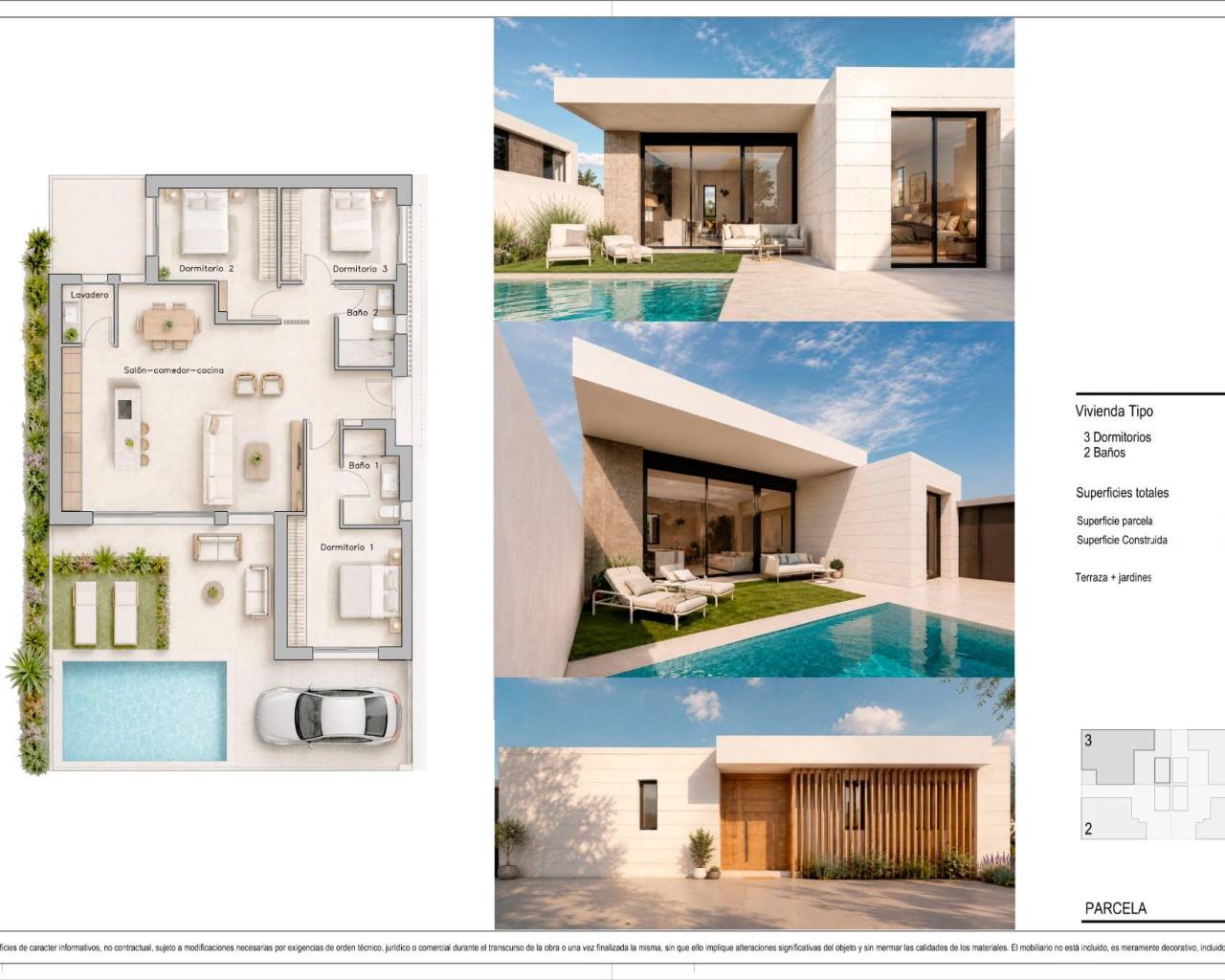 New Build - Villas - Pilar de La Horadada - pueblo