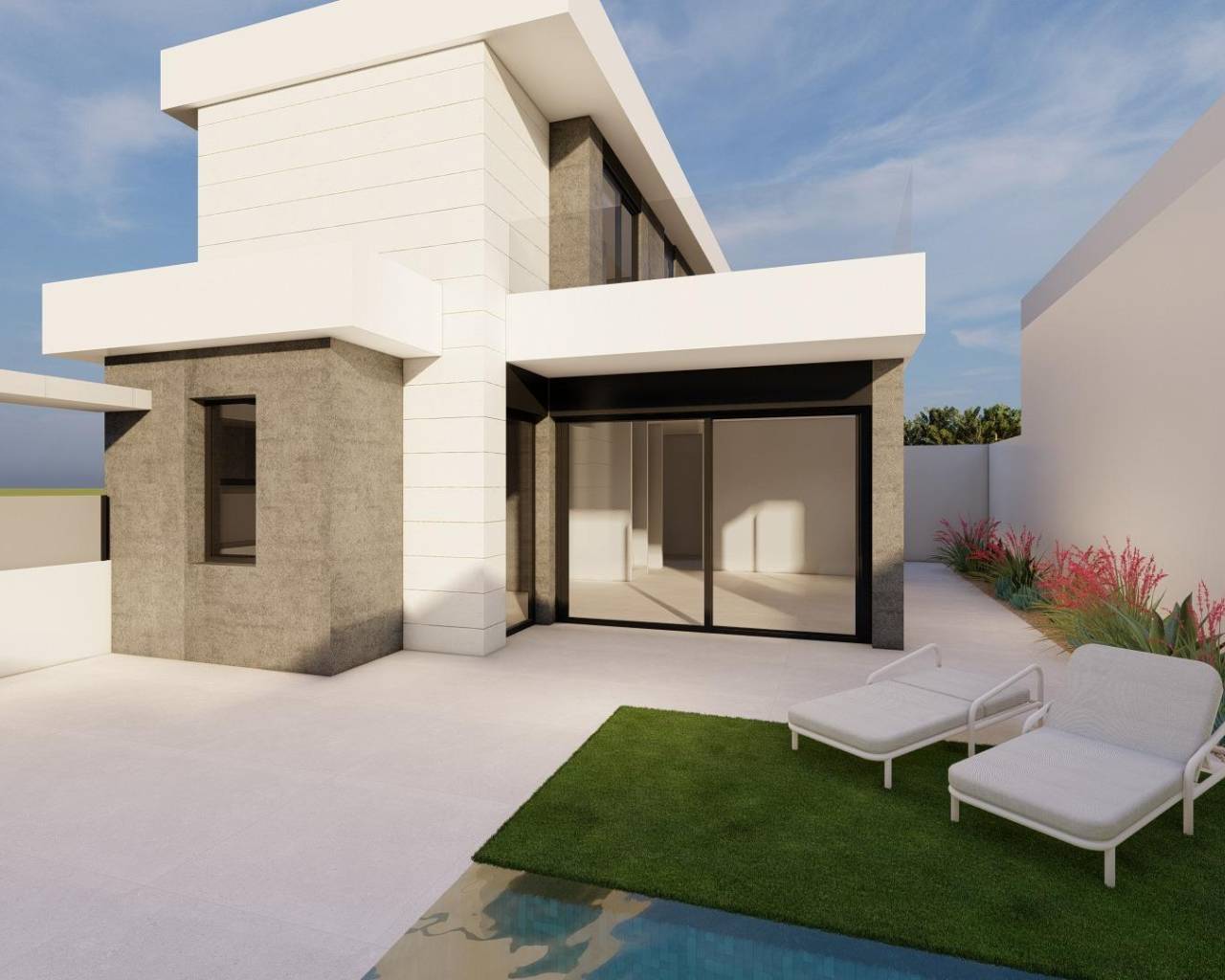New Build - Villas - Pilar de La Horadada - pueblo