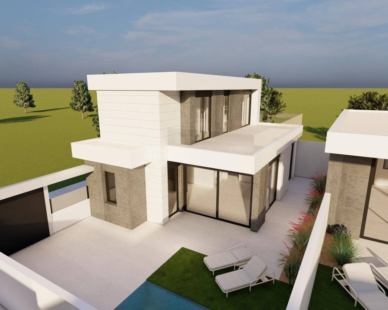New Build - Villas - Pilar de La Horadada - pueblo