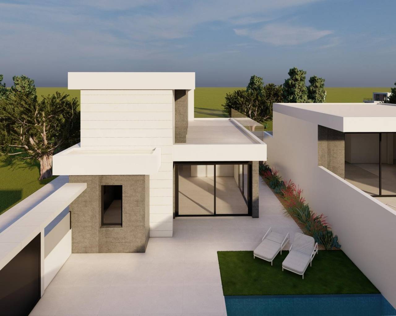 New Build - Villas - Pilar de La Horadada - pueblo