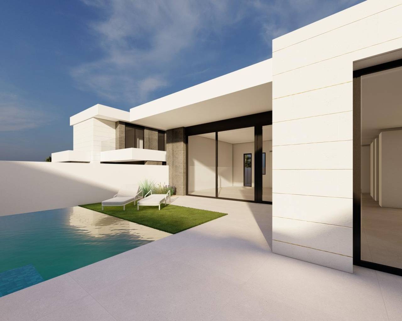 New Build - Villas - Pilar de La Horadada - pueblo