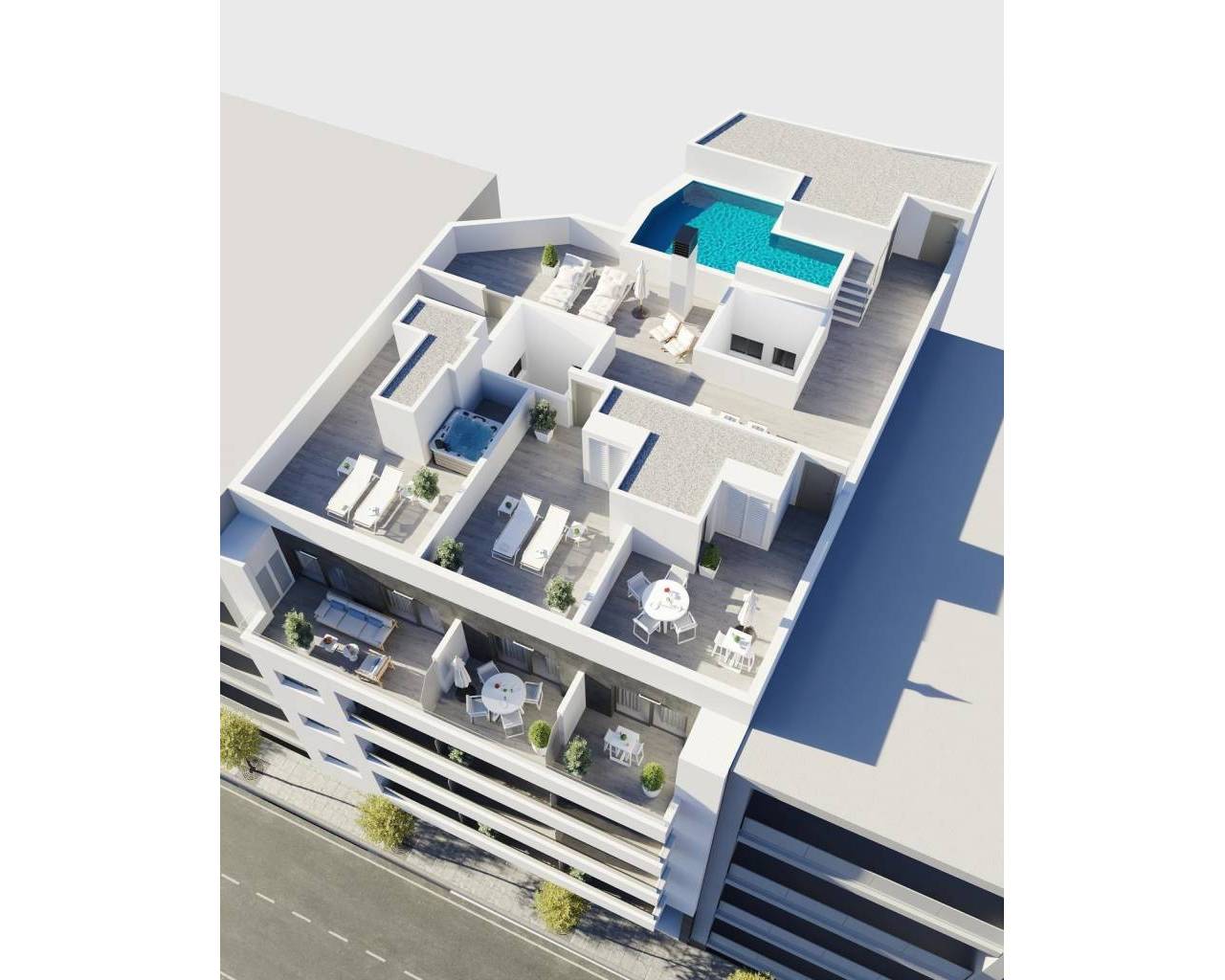 Nueva construcción  - Apartamentos - Torrevieja - Centro