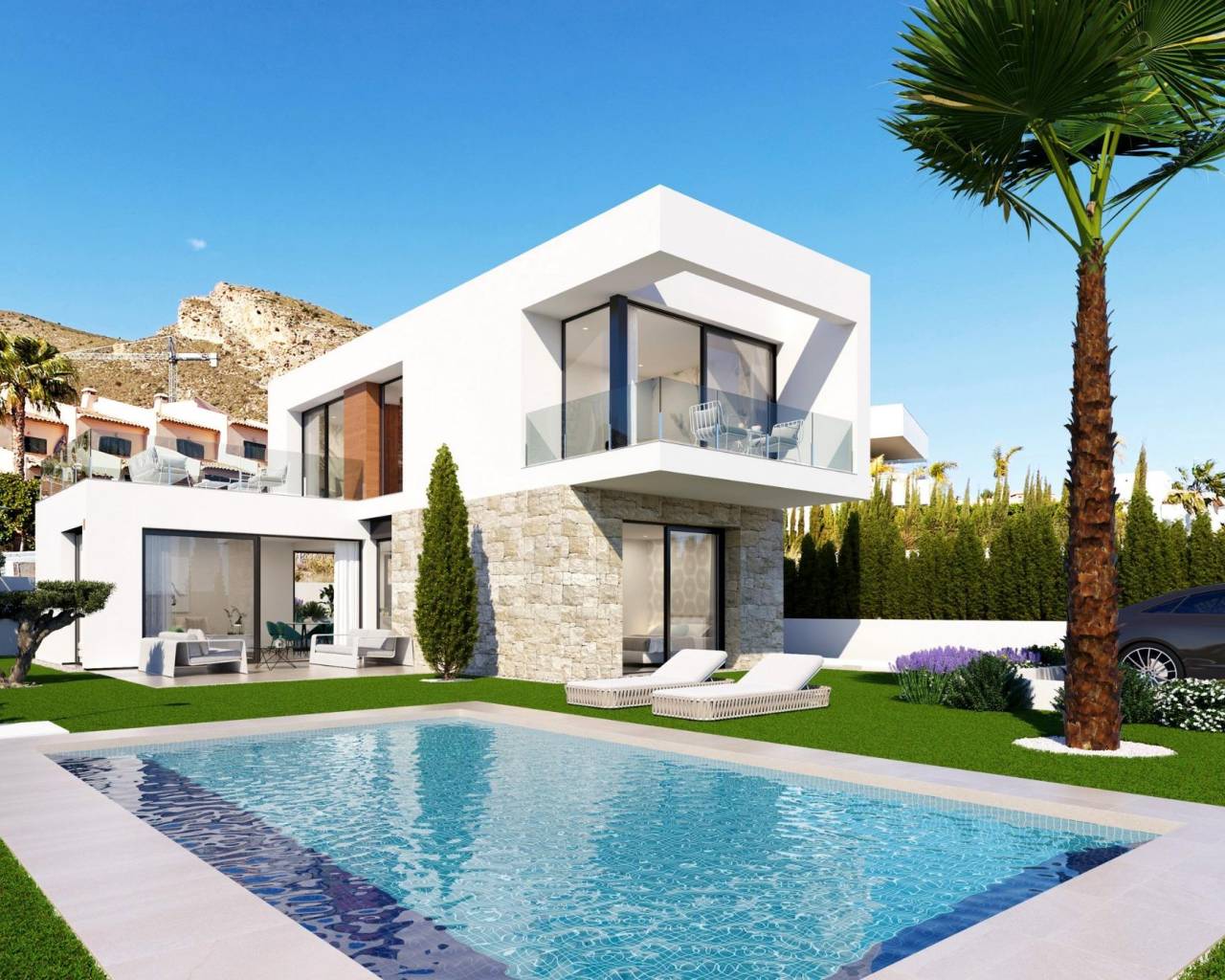 Nueva construcción  - Villas - Finestrat - Sierra Cortina