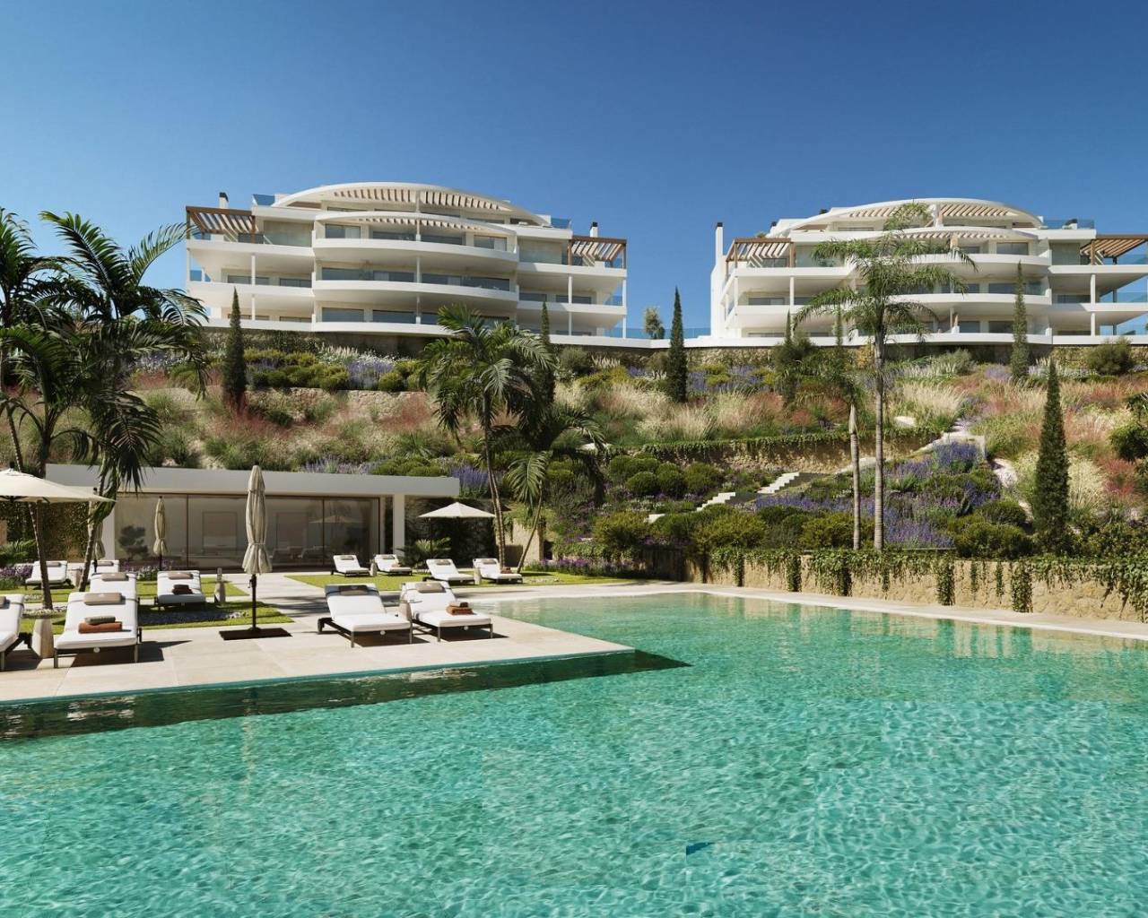 Nueva construcción  - Apartamentos - Mijas - Cerrado del Aguila Golf and Resort