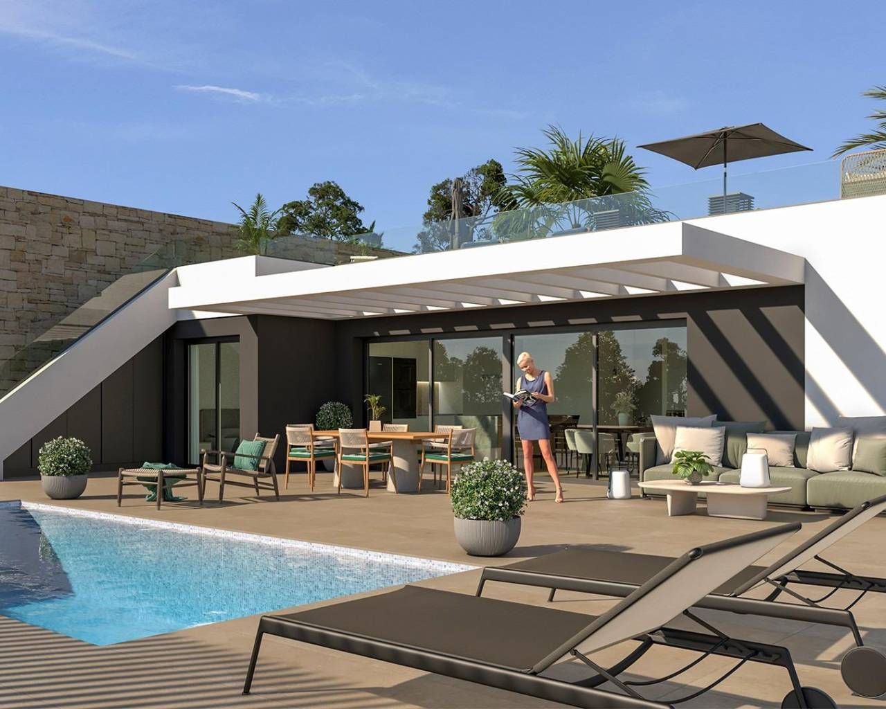 Nueva construcción  - Villas - Mutxamel - Cotoveta