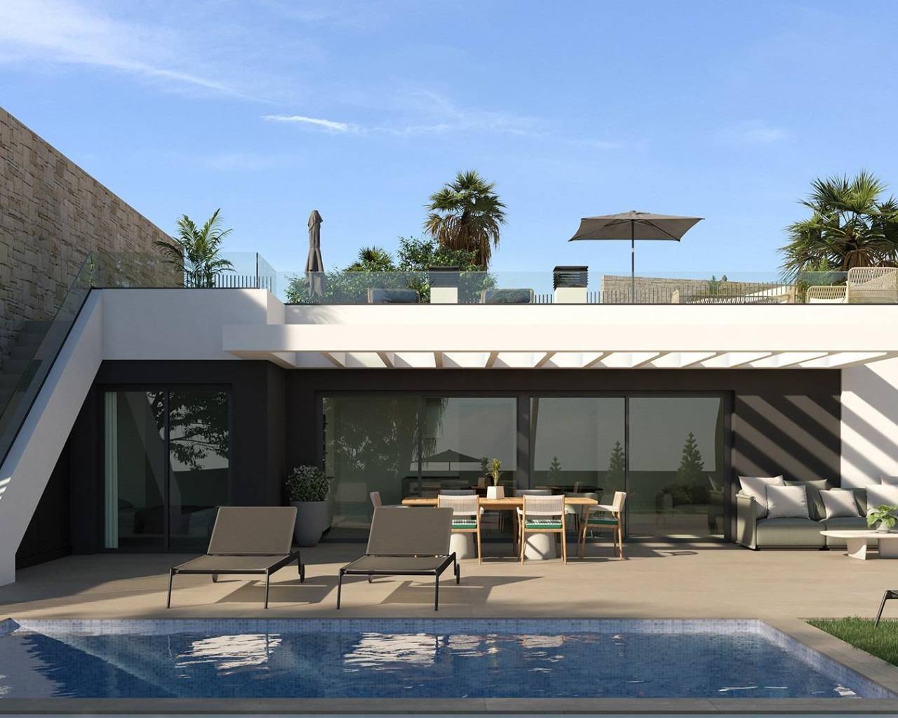 Nueva construcción  - Villas - Mutxamel - Cotoveta