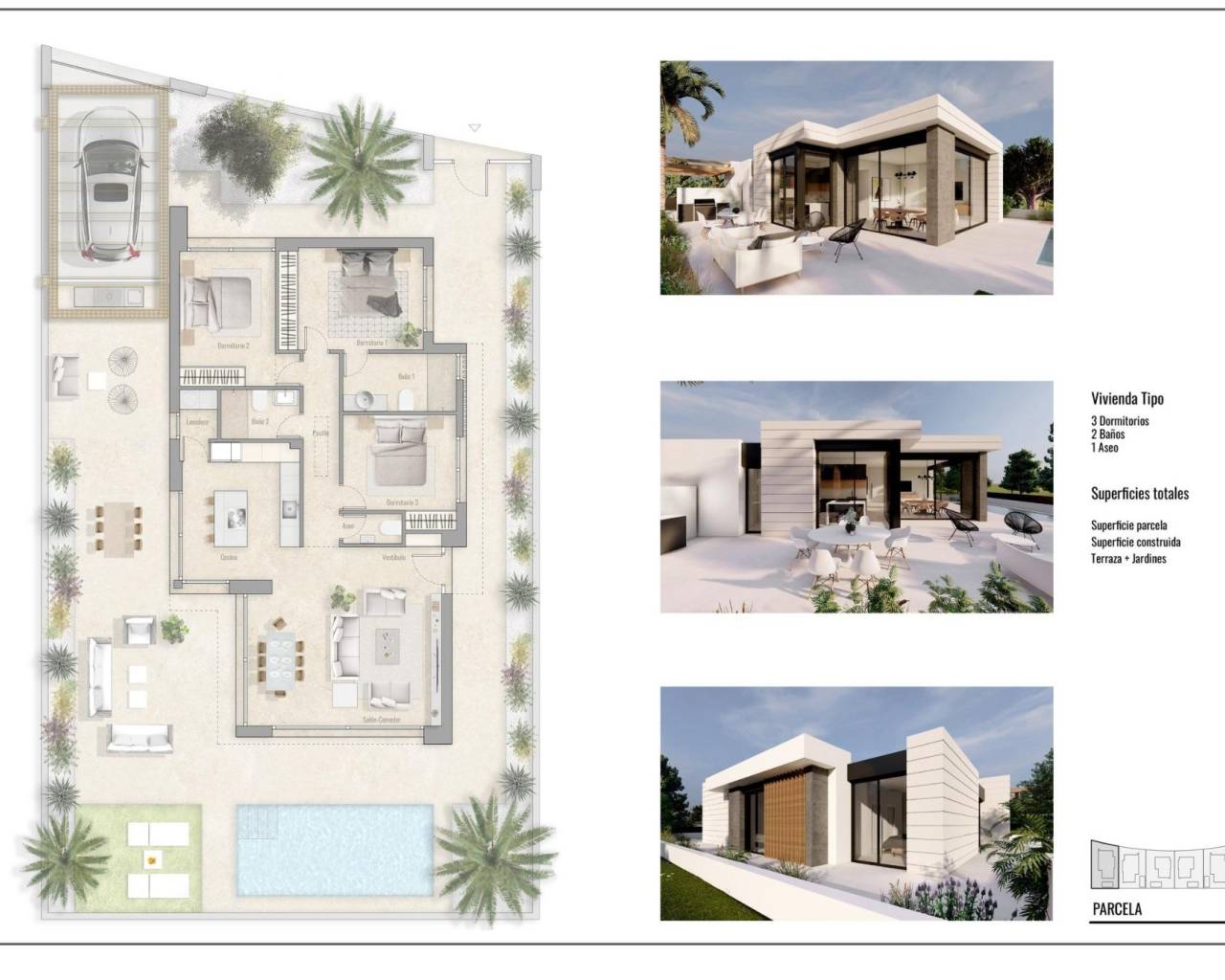 Nueva construcción  - Villas - Pilar de La Horadada - Roda Golf