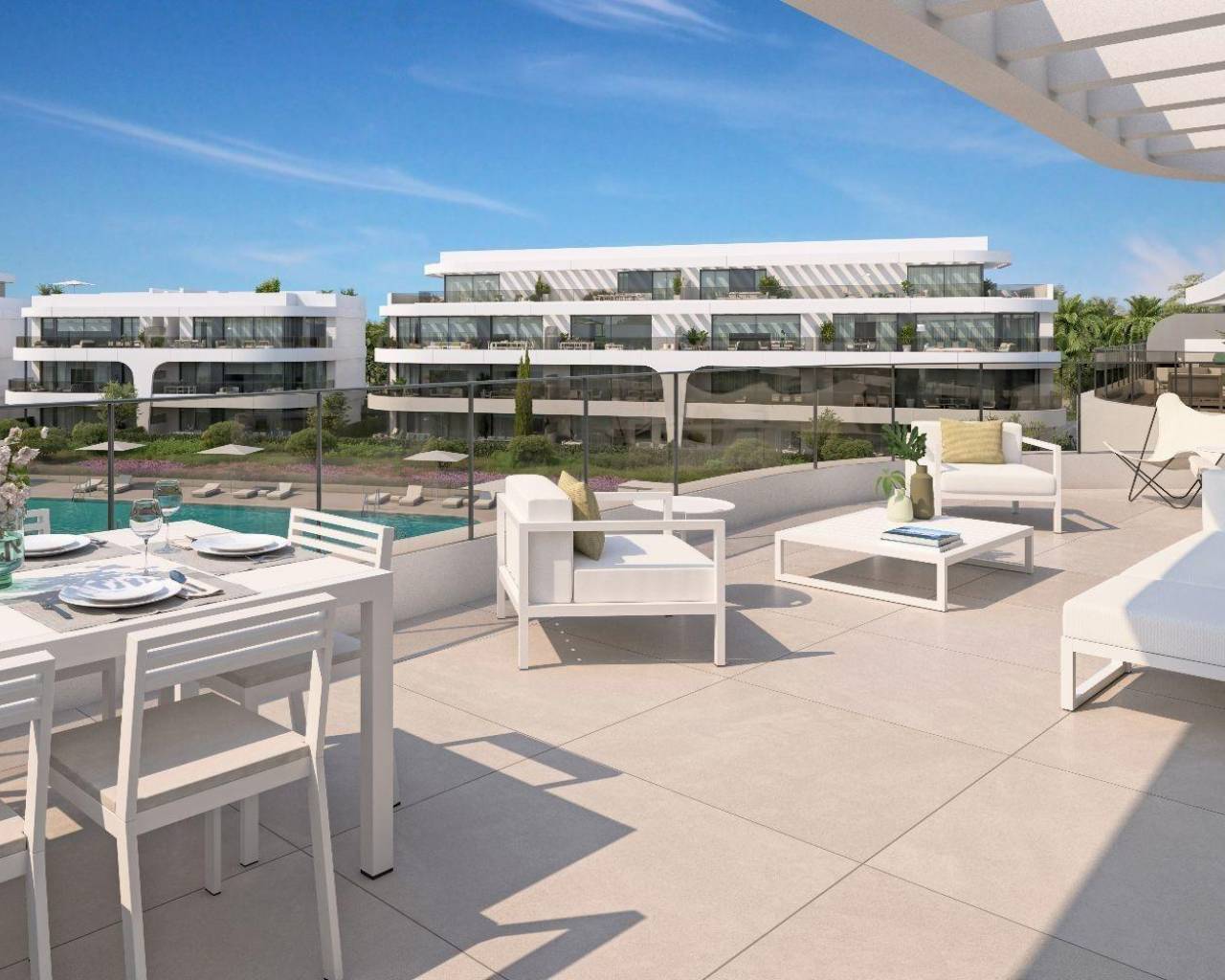 Nueva construcción  - Apartamentos - Estepona - Atalaya