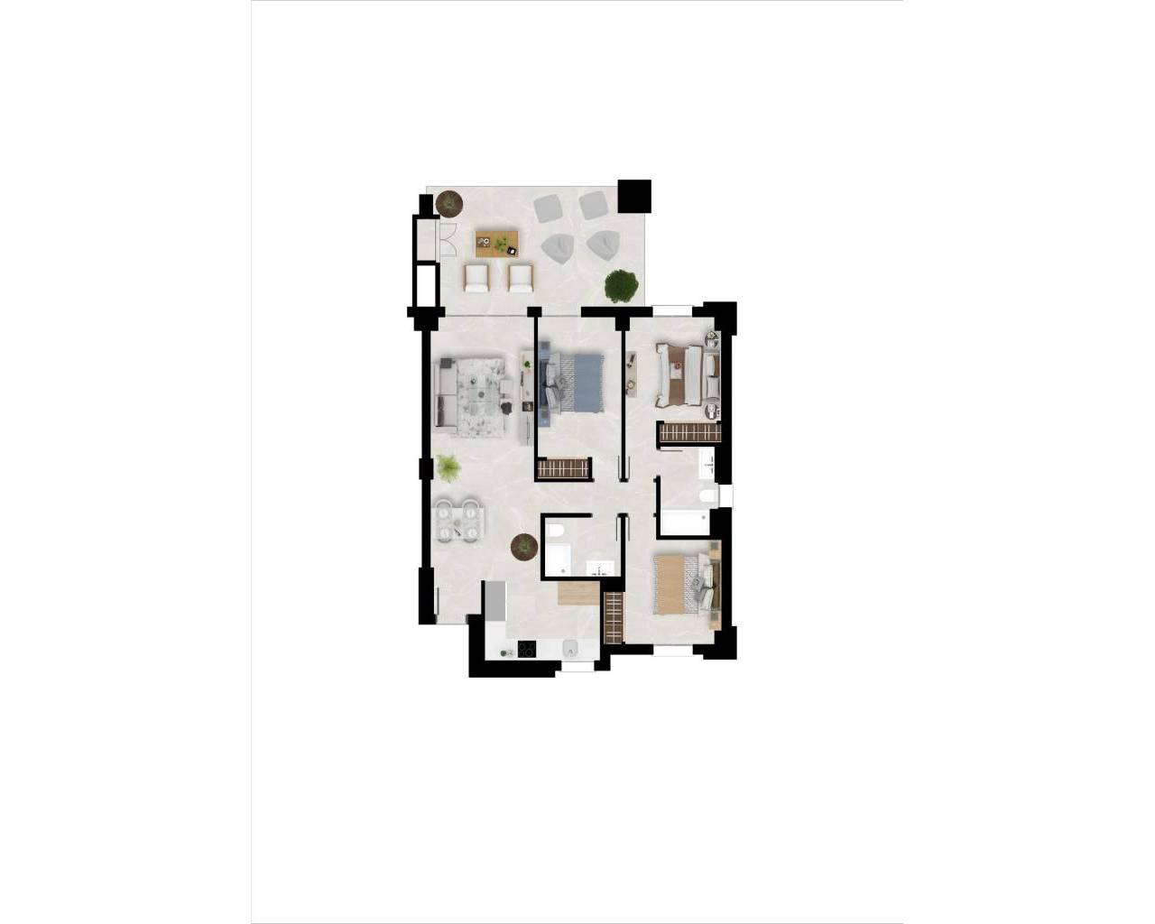 New Build - Leiligheter - Mijas - Hipódromo Costa del Sol