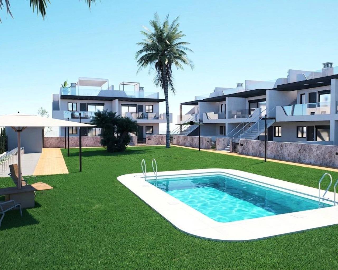New Build - Rekkehus / Bungalow - Pilar de La Horadada - pueblo
