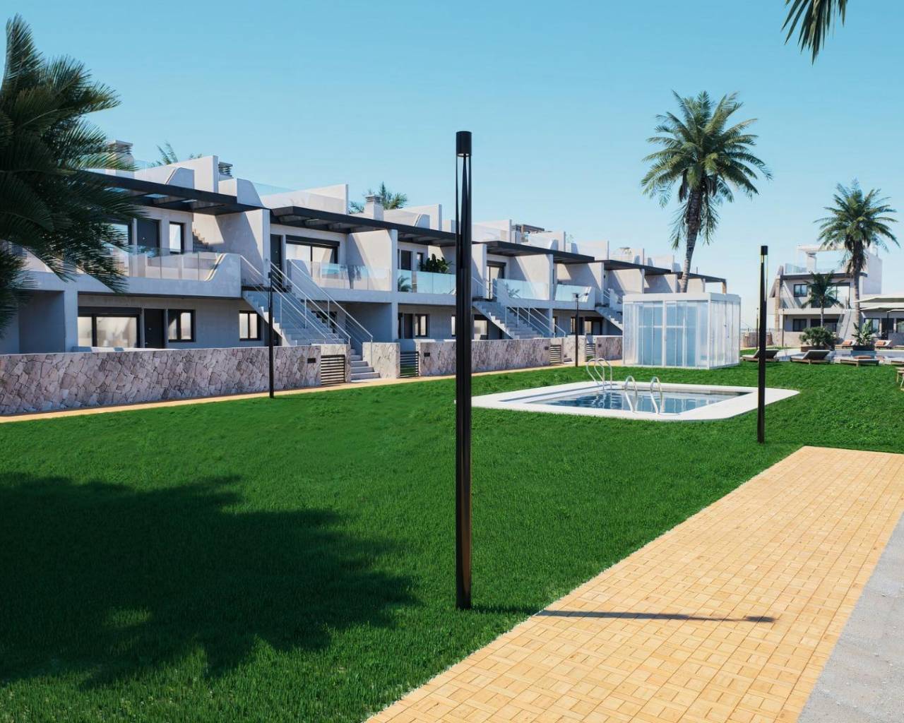 New Build - Rekkehus / Bungalow - Pilar de La Horadada - pueblo