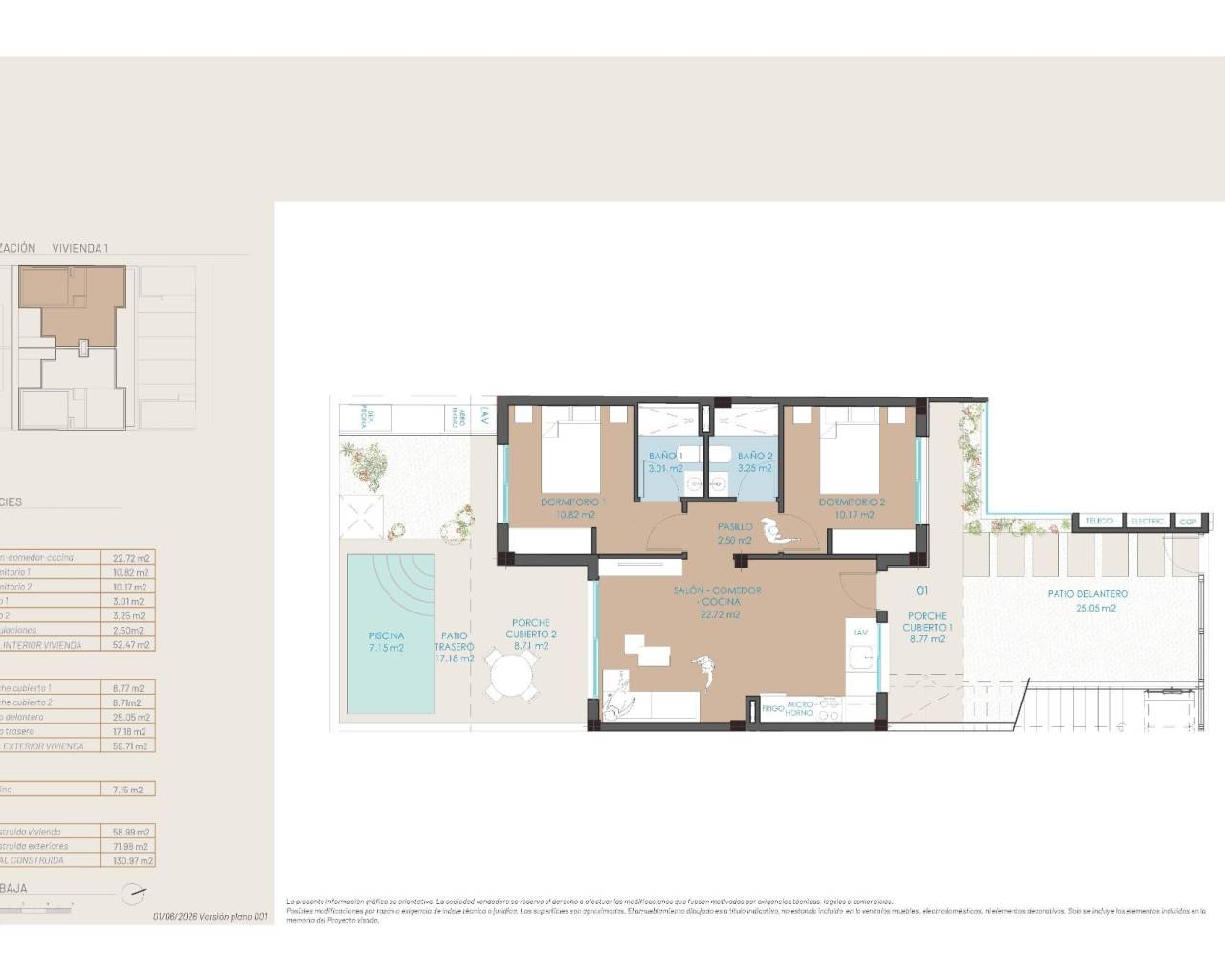 New Build - Bungalow  / Townhouse - San Pedro del Pinatar - Molino de Chirrete