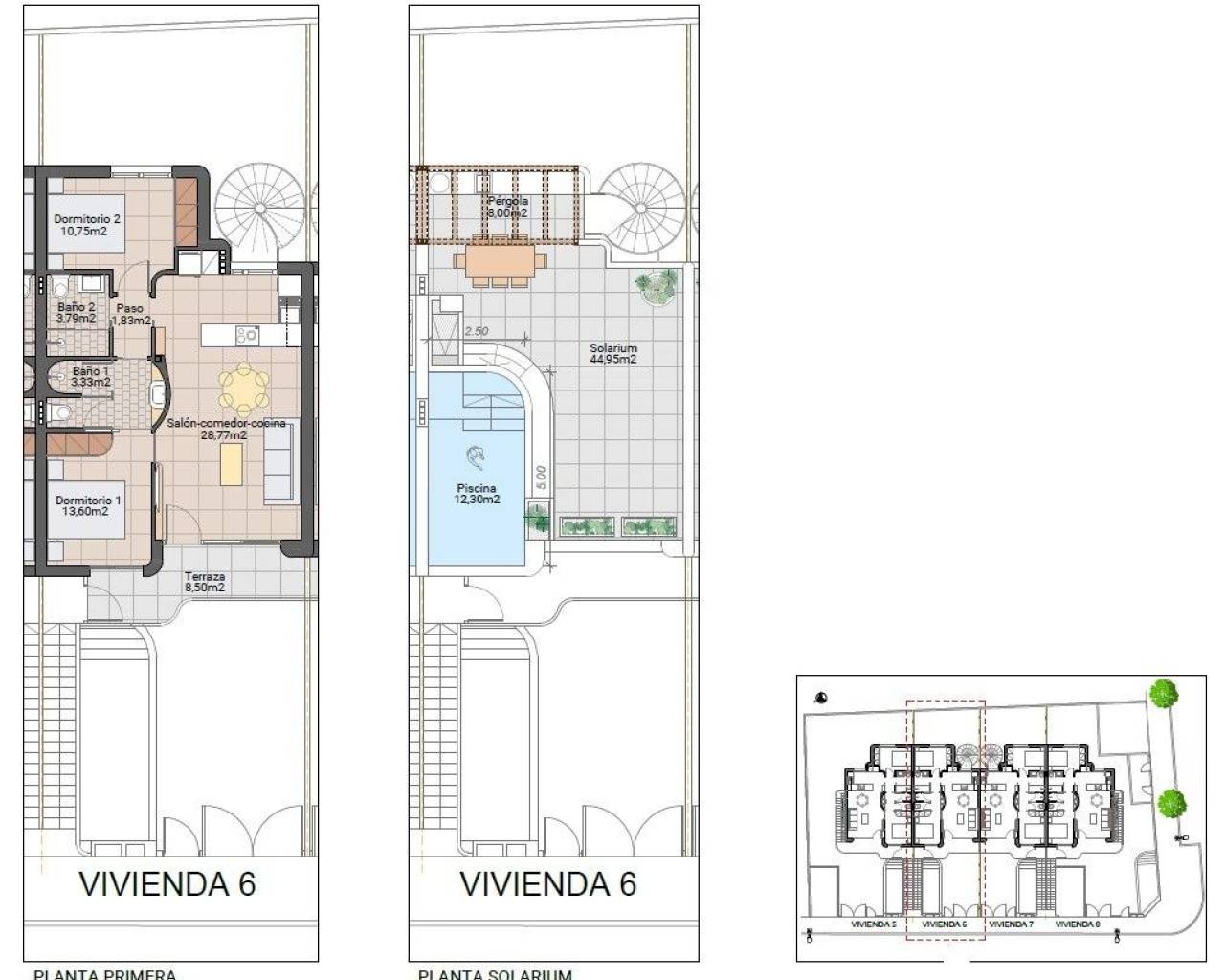 New Build - Bungalow  / Townhouse - Pilar de La Horadada - pueblo