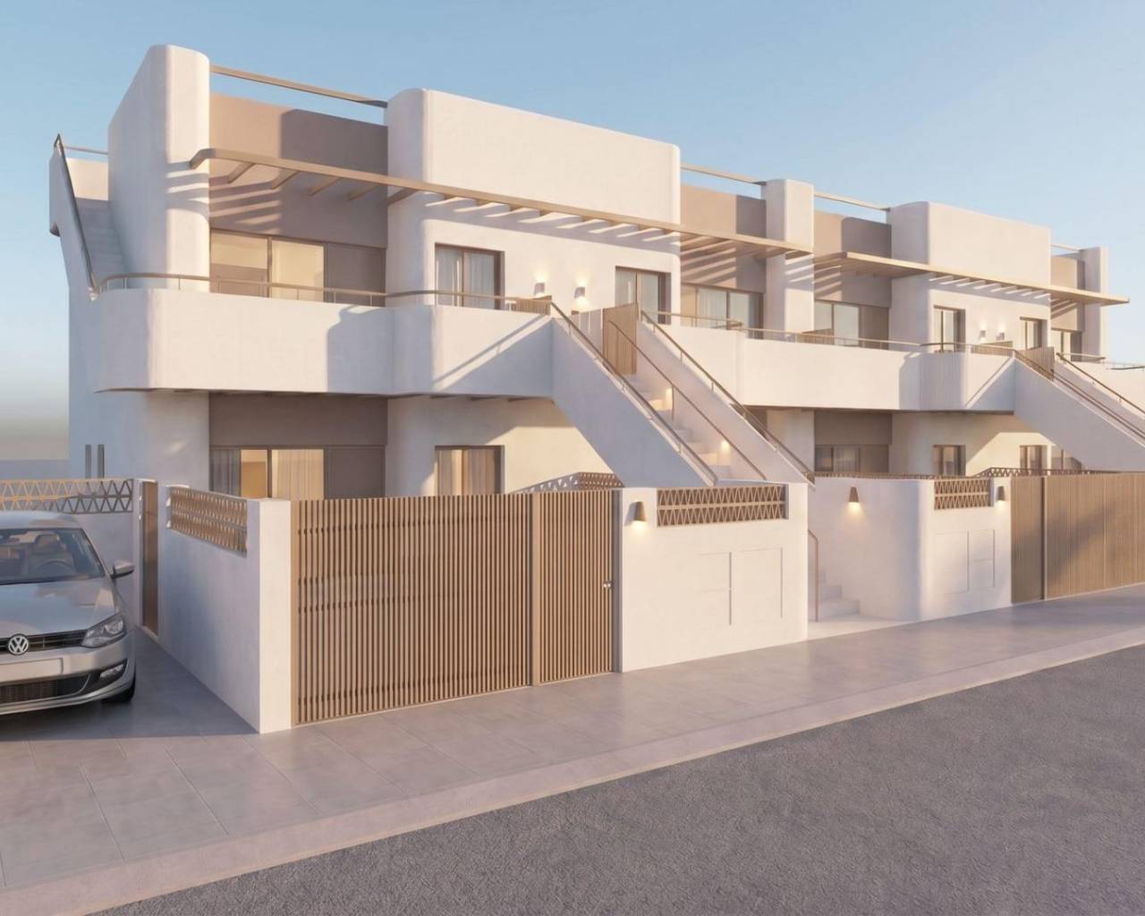 New Build - Bungalow  / Townhouse - Pilar de La Horadada - pueblo
