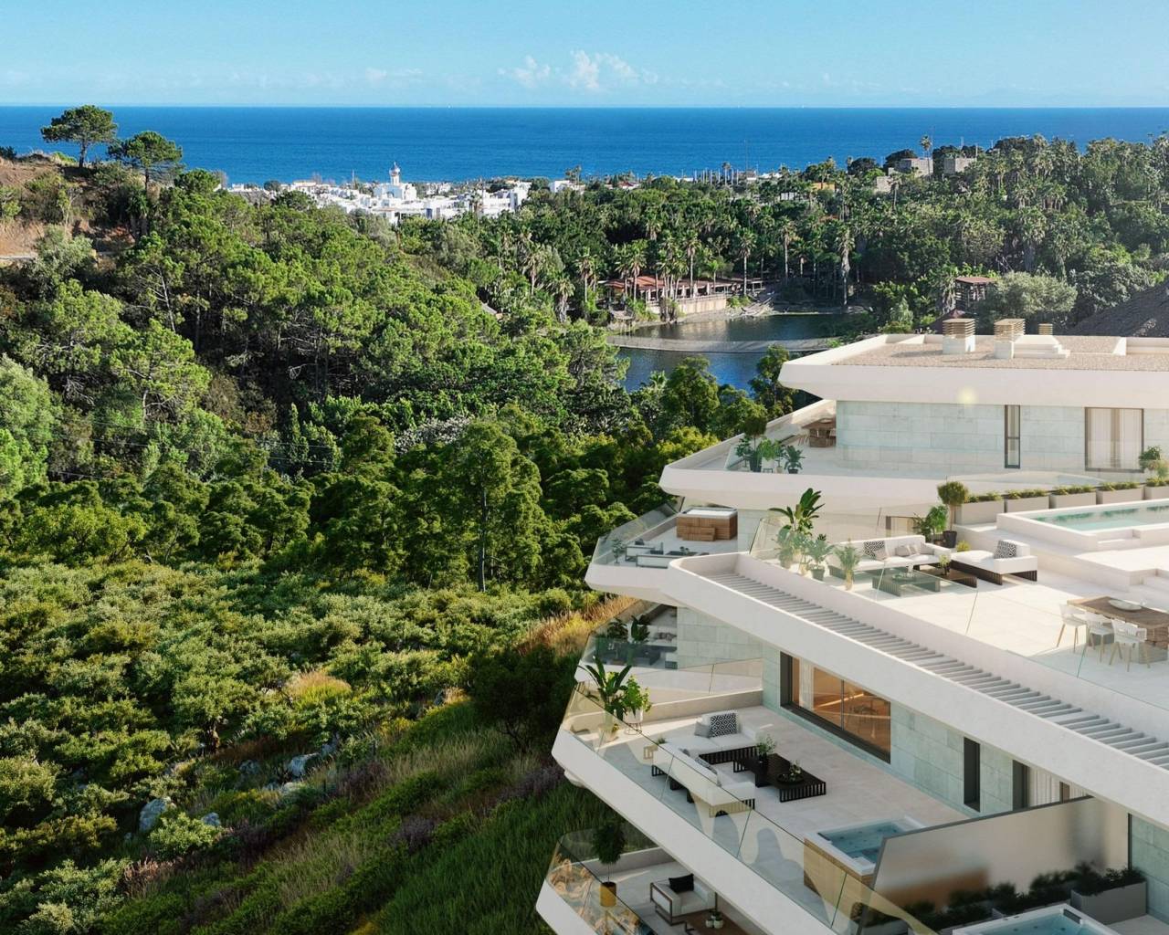 New Build - Apartments - Estepona - Parque Selwo