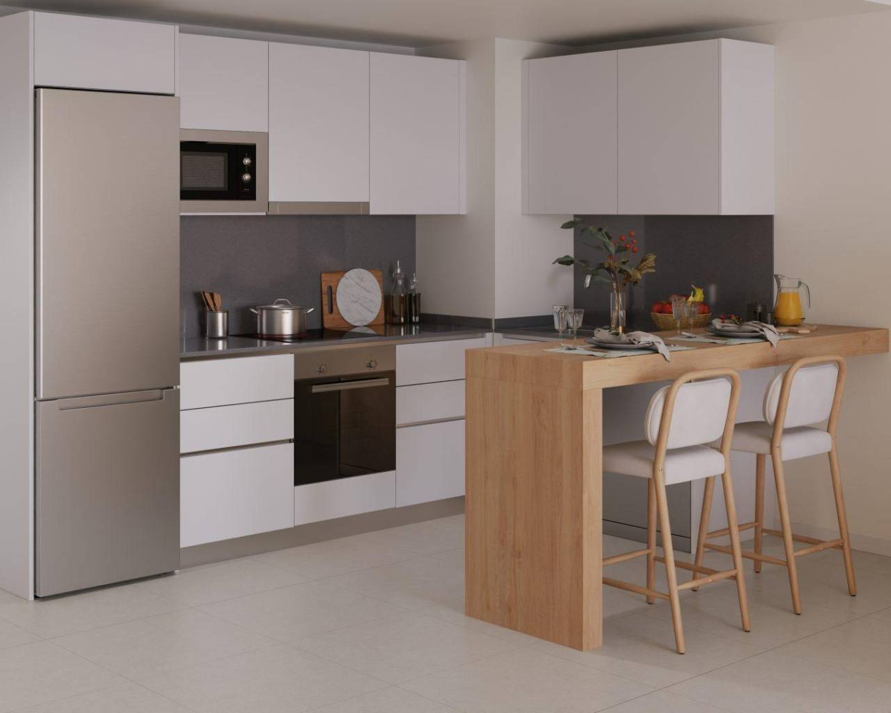 New Build - Ground floor apartment - Benalmádena - Benalmádena Pueblo