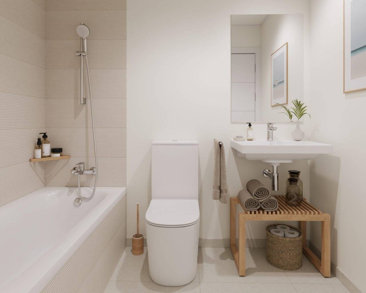 New Build - Ground floor apartment - Benalmádena - Benalmádena Pueblo
