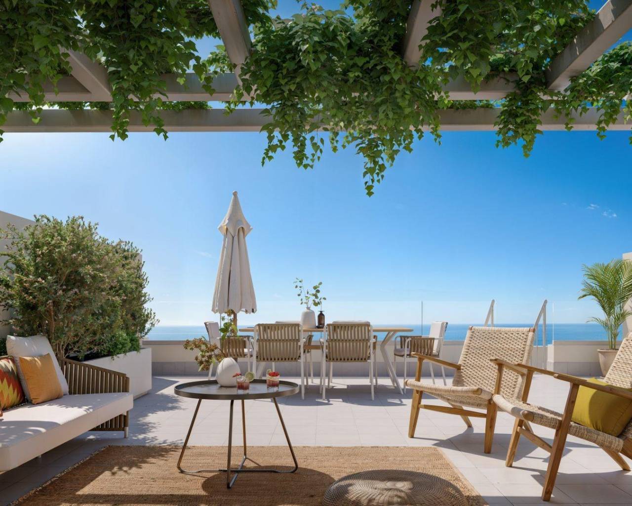 New Build - Ground floor apartment - Benalmádena - Benalmádena Pueblo