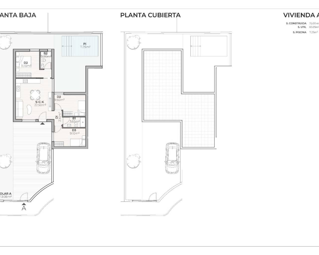 Nueva construcción  - Villas - Mazarron - Country Club