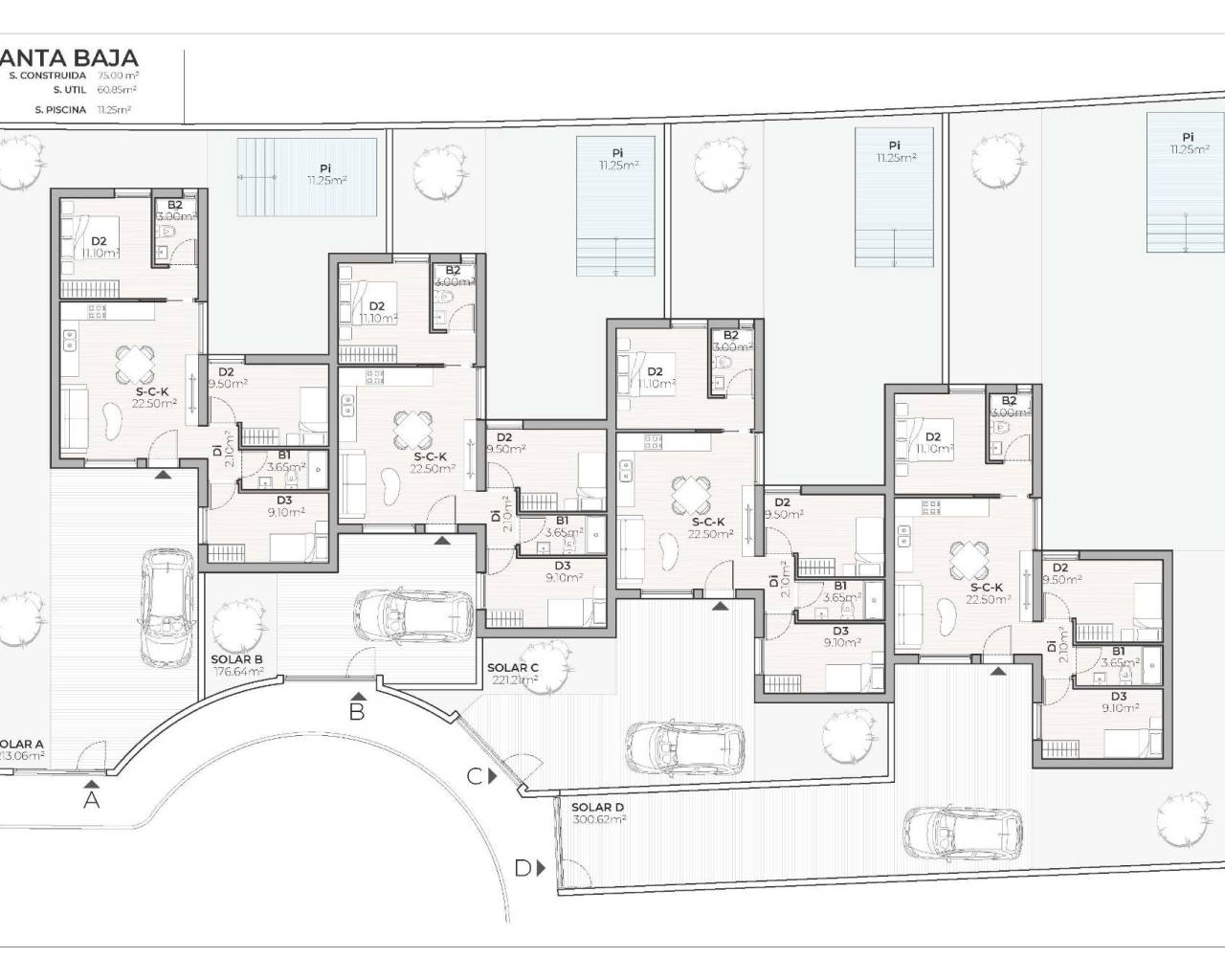 Nueva construcción  - Adosado / Bungalow - Mazarron - Country Club