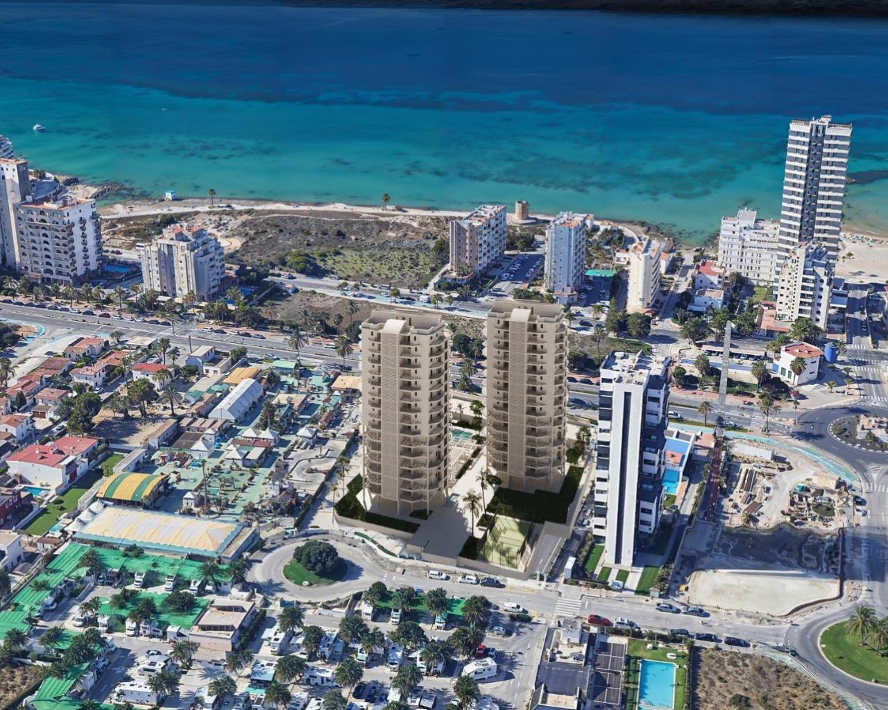 Nueva construcción  - Apartamentos - Calpe - Playa Arenal