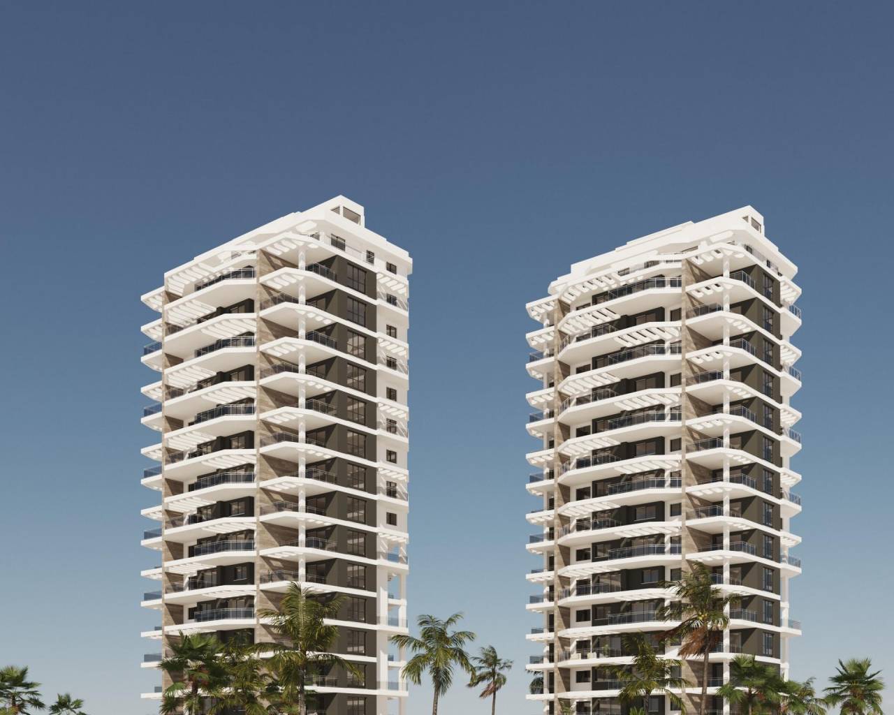 Nueva construcción  - Apartamentos - Calpe - Playa Arenal