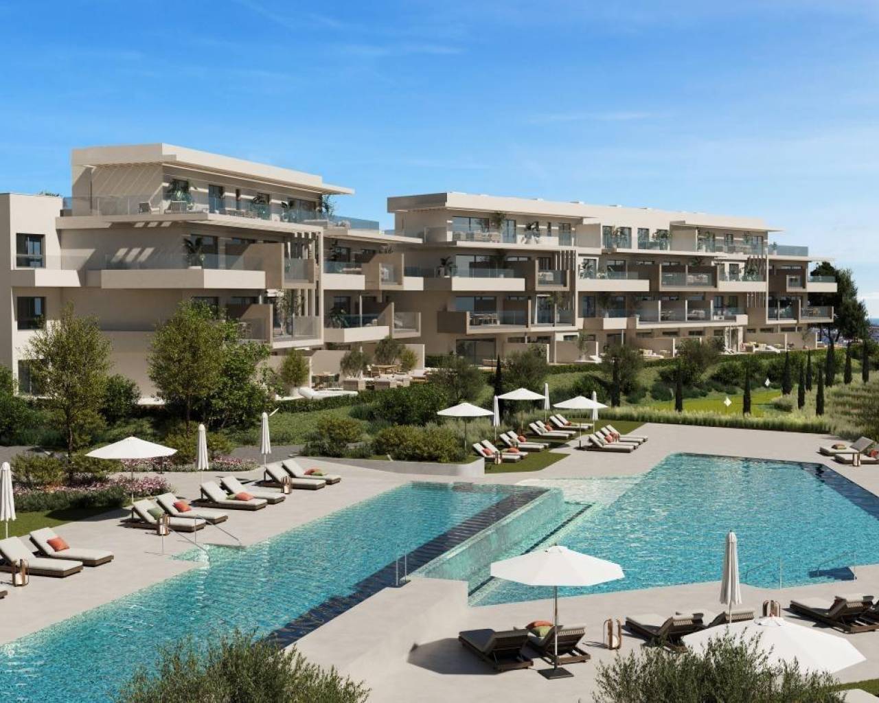 Nueva construcción  - Apartamentos - Mijas - Hipódromo Costa del Sol