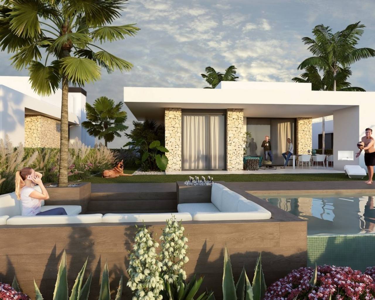 Nueva construcción  - Villas - Algorfa - La Finca Golf