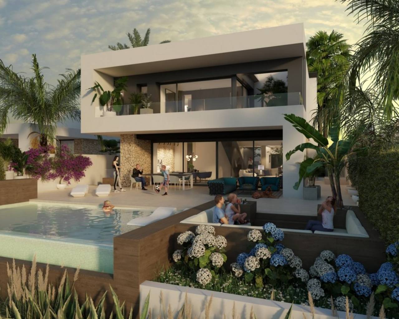 Nueva construcción  - Villas - Algorfa - La Finca Golf