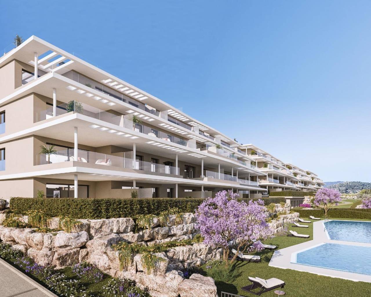 Nueva construcción  - Apartamentos - Estepona - La Resina Golf