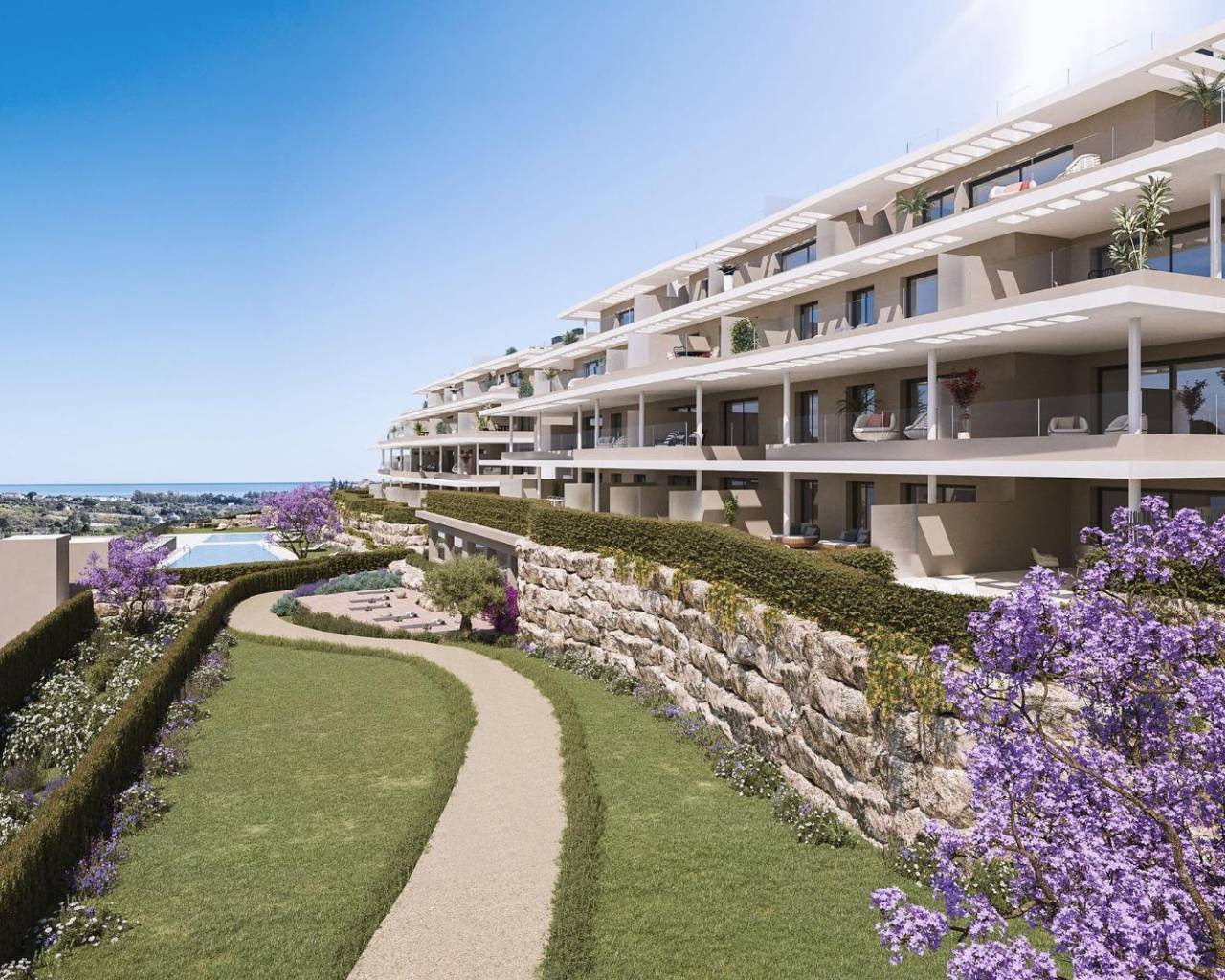 Nueva construcción  - Apartamentos - Estepona - La Resina Golf