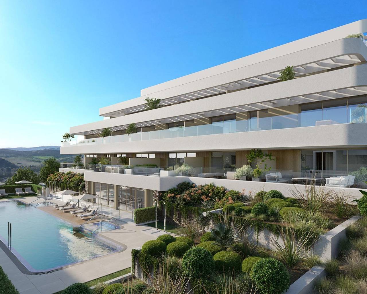Nueva construcción  - Apartamentos - Estepona - Arroyo En medio