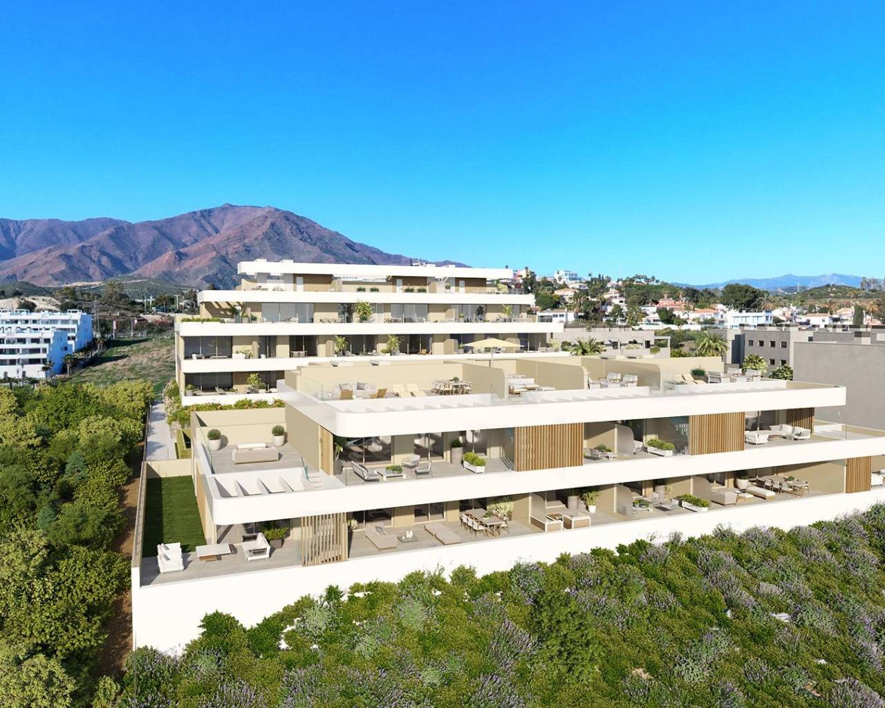 Nueva construcción  - Apartamentos - Estepona - Arroyo En medio
