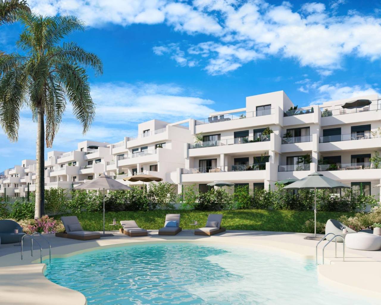 Nueva construcción  - Apartamentos - Estepona - Estepona Golf