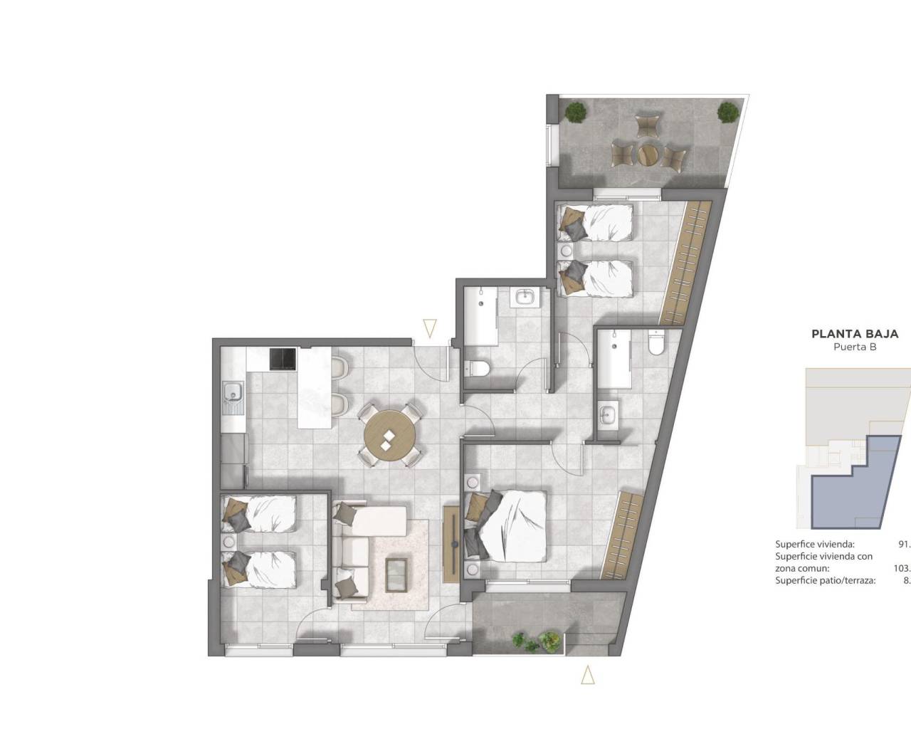 Nueva construcción  - Apartamentos - Guardamar del Segura - Pueblo