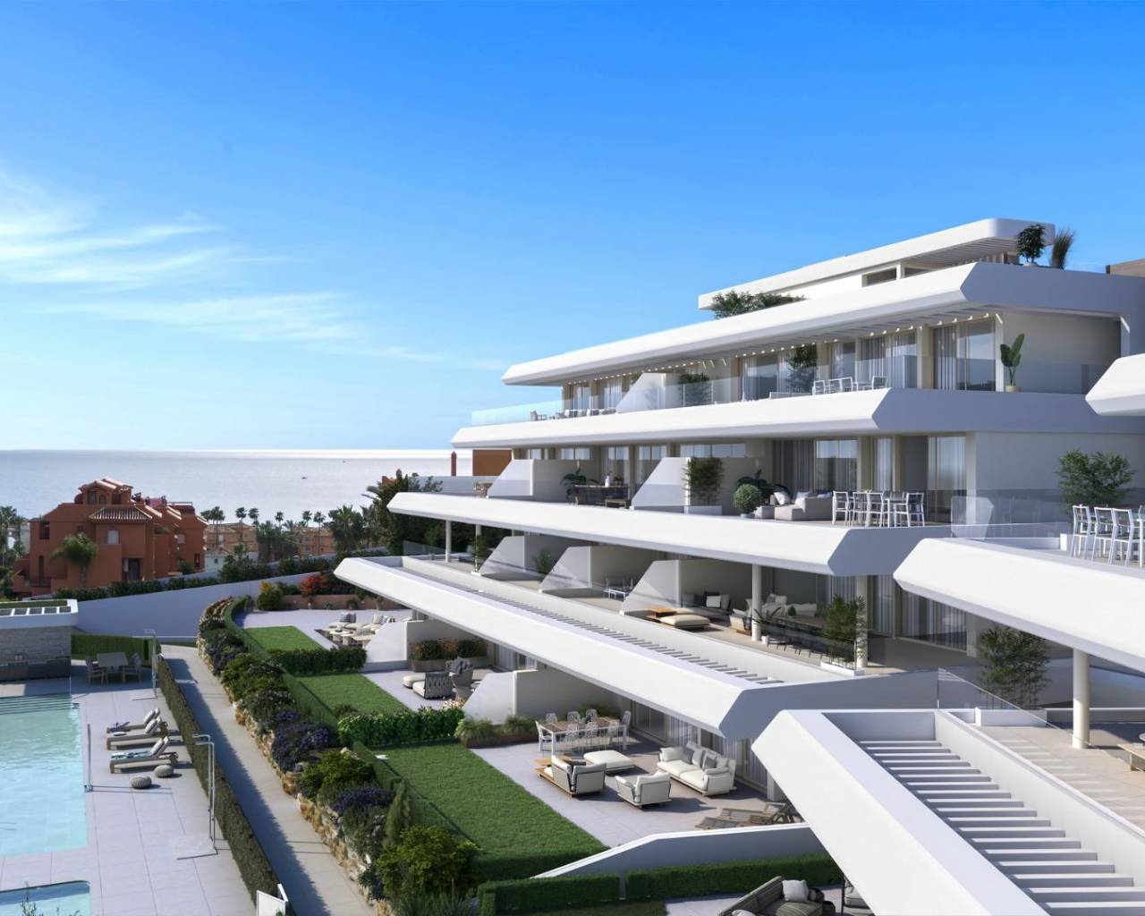 New Build - Ground floor apartment - Estepona - Buenas Noches