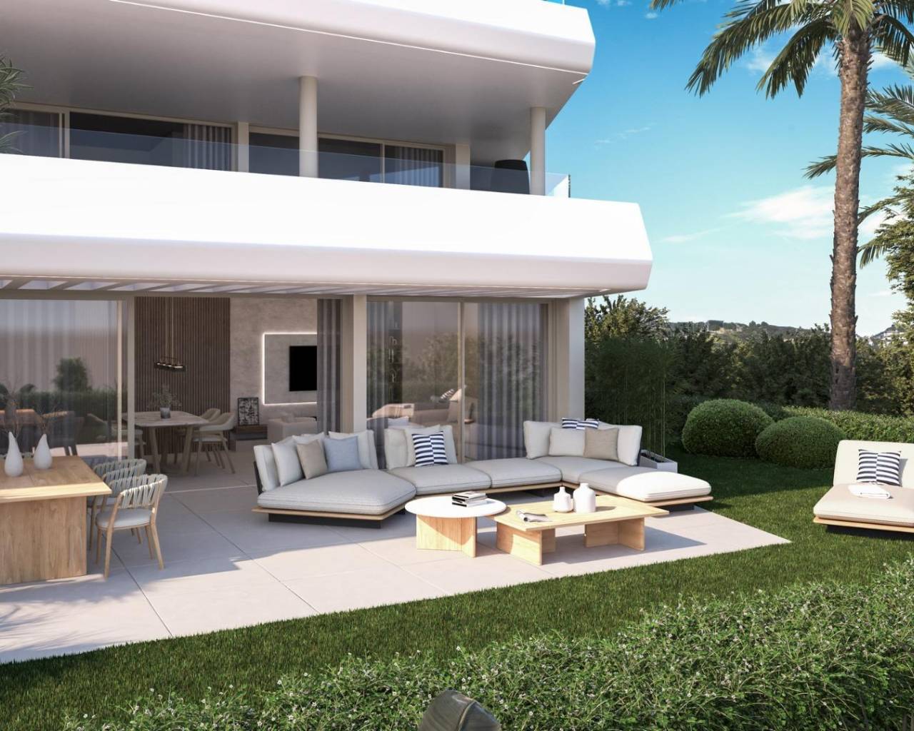 New Build - Ground floor apartment - Estepona - Buenas Noches