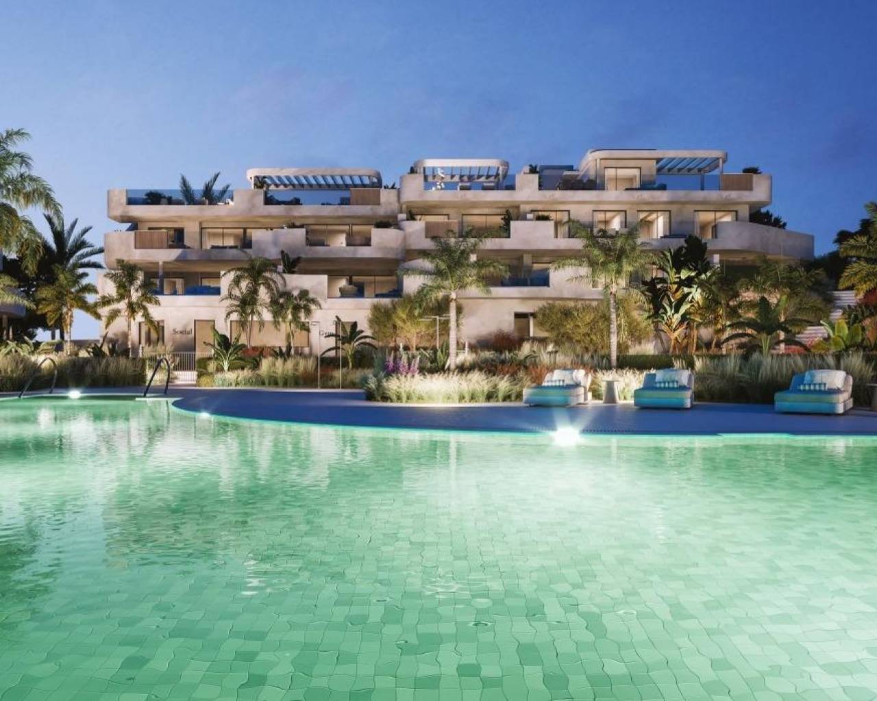 New Build - Apartments - Estepona - Arroyo En medio