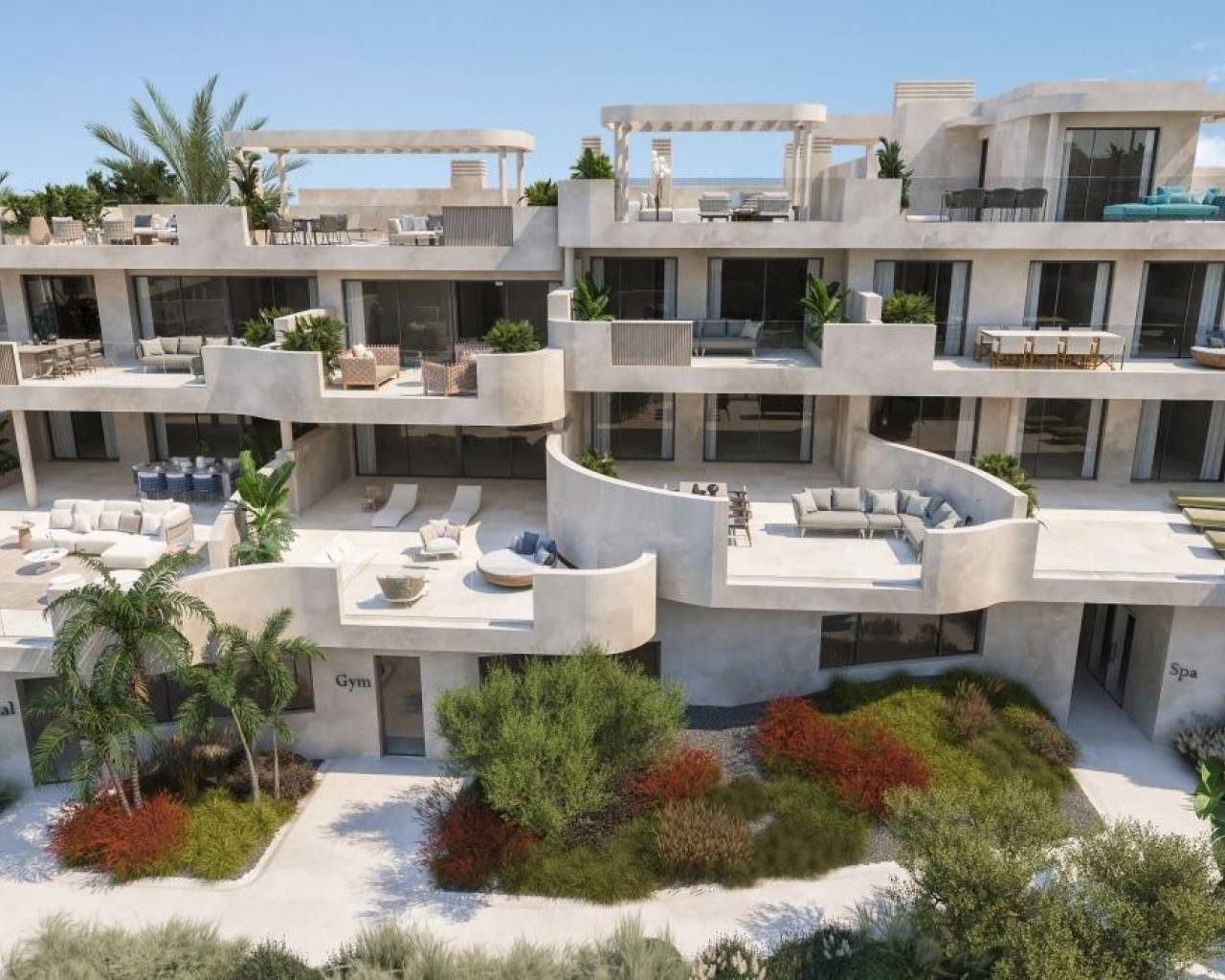 New Build - Apartments - Estepona - Arroyo En medio