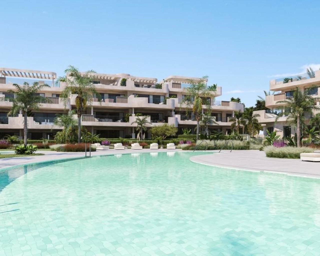 New Build - Apartments - Estepona - Arroyo En medio