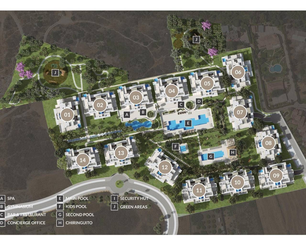 Nueva construcción  - Apartamentos - Estepona - Reinoso