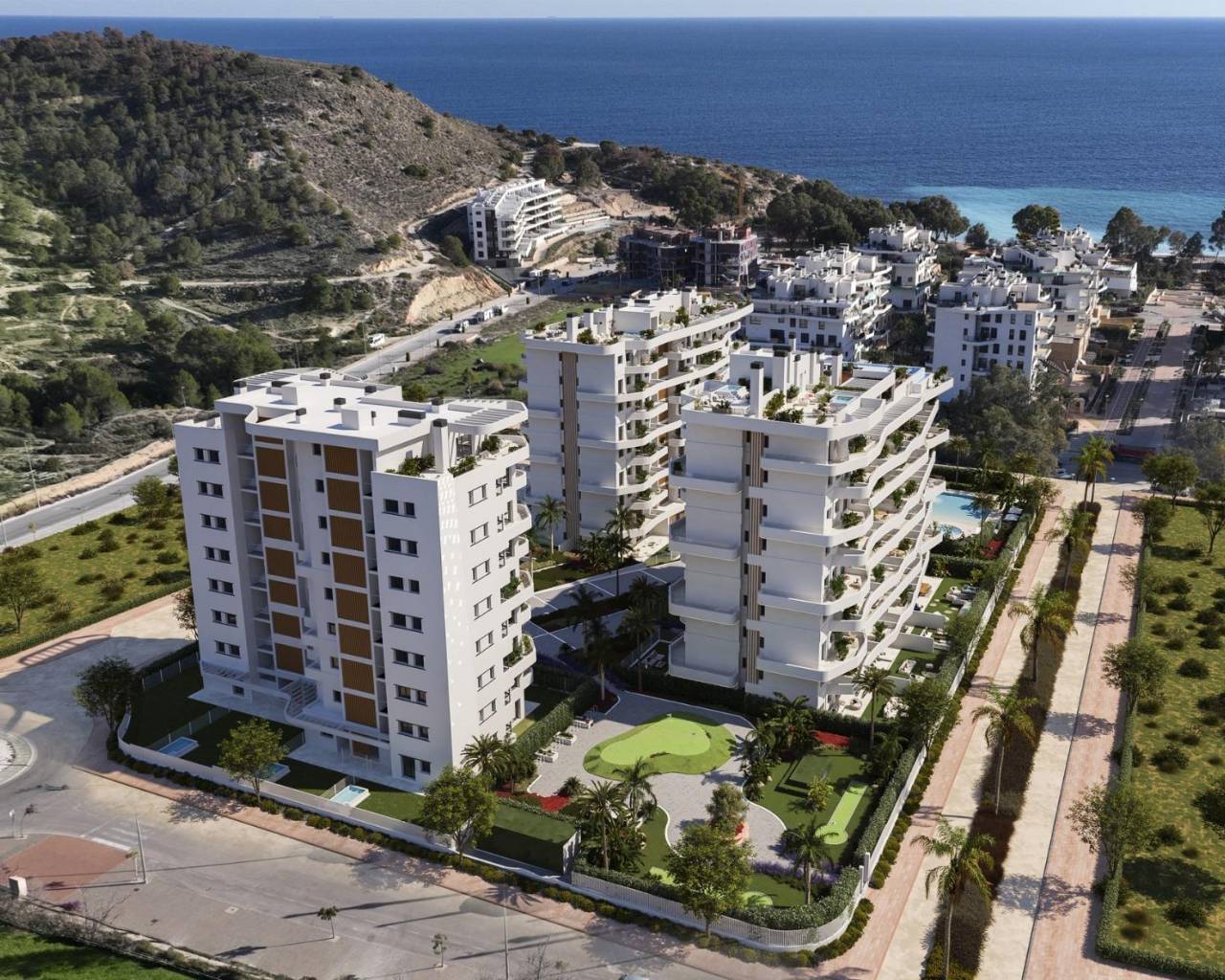 Nueva construcción  - Apartamentos - Villajoyosa - Playa del Torres